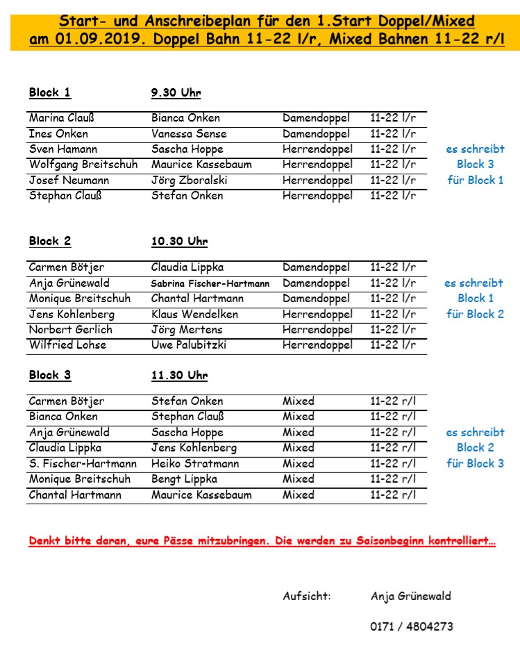 doppel 01 startplan